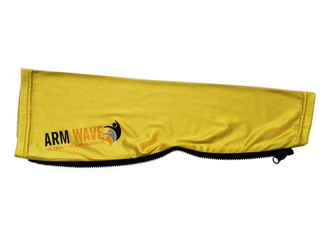 Yellow Universal Zip Arm Sleeve | Arm Wave