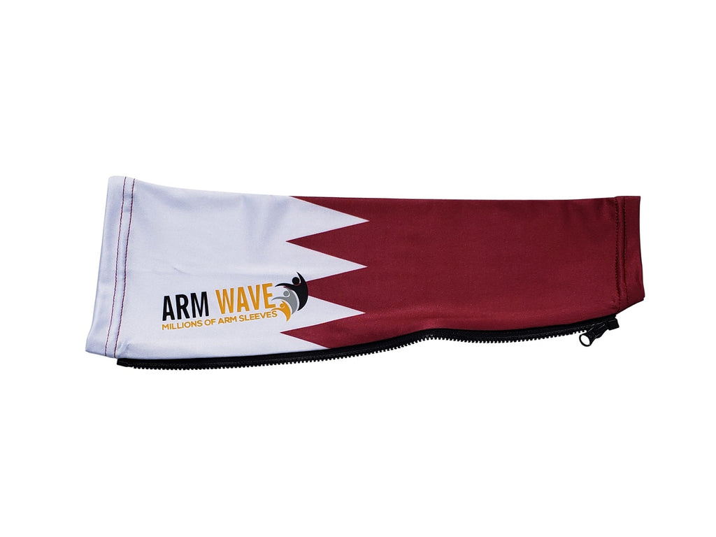 Qatar Universal Zip Arm Sleeve Arm Wave
