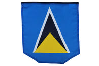 St. Lucia Zip Flag FO