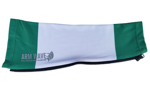 Green and White Arm Sleeve RL