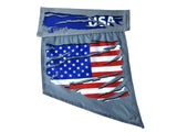 USA REFLECTIVE ARM SLEEVE FLAG, wearable flags that reflect light
