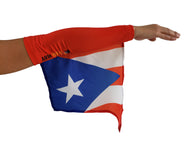 PUERTO RICO Arm Sleeve Flag (Arm Band) perfect for waving at Carnivals and parades
