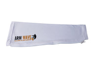 PLAIN WHITE ARM WAVE SLEEVE FLAG (Arm Band) Customize your own!