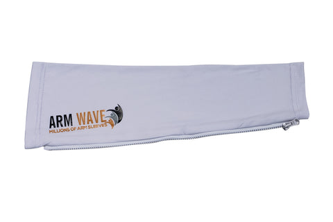 Arm Wave White Universal Arm Sleeve