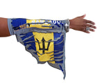 Barbados Camouflage Arm Sleeve Flag