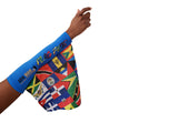 An Arm Sleeve Flag with all the Caribbean nations.