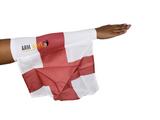 ENGLAND ARM and FOOT FLAGS, for sale! purchase ONE DOZEN (12), "Wholesale"