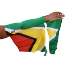GUYANA WAVE, new Sleeve Flag and Trendy (Arm Band)