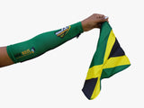 JAMAICA REGGAE GIRLZ ARM FLAG