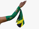 JAMAICA REGGAE GIRLZ ARM FLAG