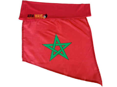 Morocco Arm and Leg Flag, for sale! Purchase one Dozen (12) wholesale