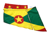 GRENADA WAVE FLAG, for sale! purchase ONE DOZEN (12), Wholesale