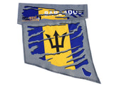 Barbados Camouflage Arm Sleeve Flag