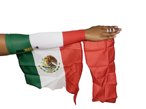 Mexico Arm Wave Sleeve Flag (Arm Band)
