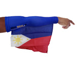 PHILIPPINE ARM WAVE ARM and LEG FLAG (Arm Band, Sleeves) for all Arm raising Activities.
