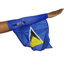 ST. LUCIA ARM and LEG SLEEVE FLAG (Arm band) for Carnival