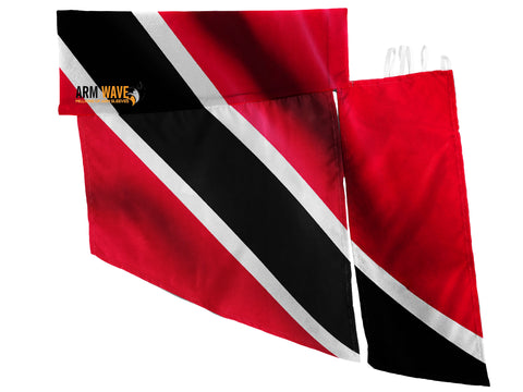 TRINIDADIAN WAVE SLEEVE, the new trendy Sleeves Flags for Carnival