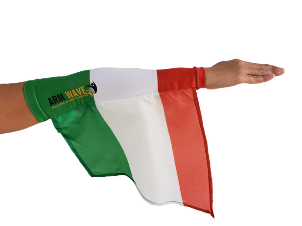 Italy Arm Wave Sleeve Flag