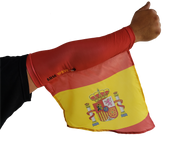 SPAIN ARM and LEG FLAG Sleeve, the new way to represent your country, LIMITED!
