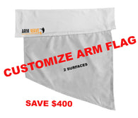 CUSTOMIZE 200 ARM WAVE SLEEVE or Leg FLAG "WHOLESALE"