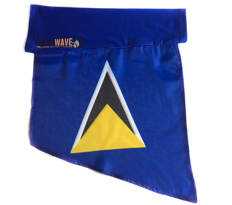 ST. LUCIA ARM and LEG SLEEVE FLAG (Arm band) for Carnival