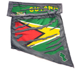 GUYANA CAMOUFLAGE ARM WAVE ARM and LEG FLAG (ARM SLEEVE, BAND) new WEARABLE FLAGS for CARNIVAL