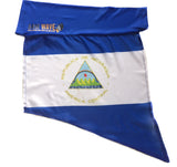 NICARAGUA ARM WAVE ARM and LEG FLAG (Arm Band, Sleeve) for all Arm raising Activities